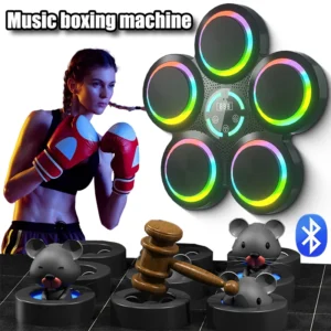 🥊 New Music Boxing Machine – Smart Bluetooth Interactive Training for Adults and Kids